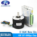 Textile Machine Motor 46W 57mm 36V Brushless BLDC Motor